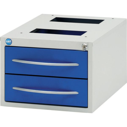 GBP 405522101 Varastolaatikosto kaksi 100 mm:n laatikkoa