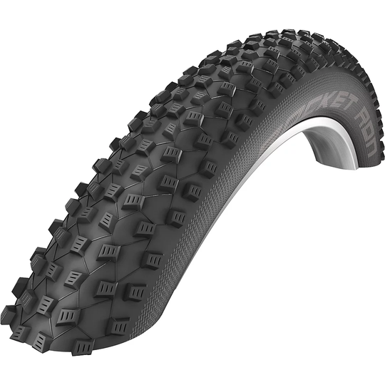 Schwalbe Rocket Ron Plus MTB Tyre - LiteSkin - Folding Bead - Black, Black