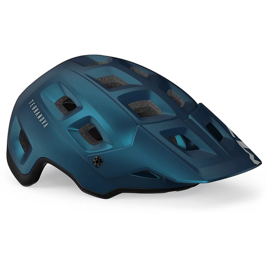 MET Terranova MTB Helmet (MIPS) 2020 - M} - Teal Blue Black Metallic, Teal Blue Black Metallic