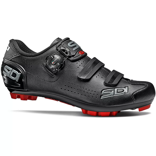 Sidi Trace 2 MTB Shoes - EU 42} - Black-Black, Black-Black