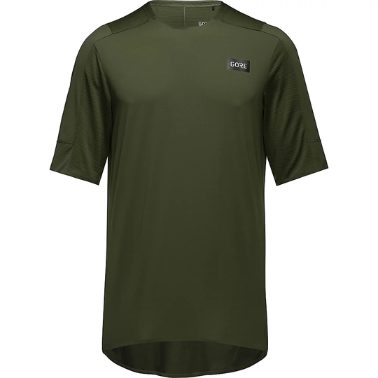 Gore Wear TrailKPR Jersey - M} - Utility Green, Utility Green