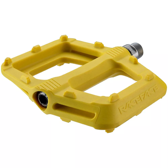 Race Face Ride Mountain Bike Pedals - Yellow, Yellow