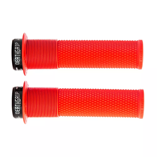 DMR Brendog Death Grip MTB Grips - 135mm - Red, Red