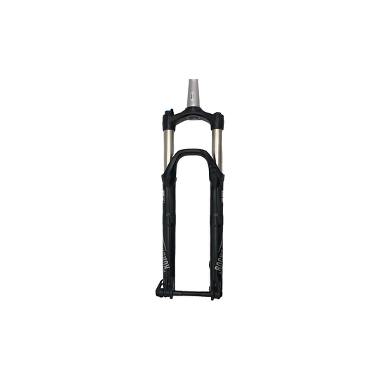RockShox Recon Silver Solo Air Boost Fork - 120mm Travel - Black-Grey, Black-Grey