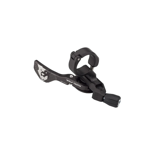 Wolf Tooth Light Action MTB Dropper Seatpost Lever - Black - Shimano IS-AB}, Black