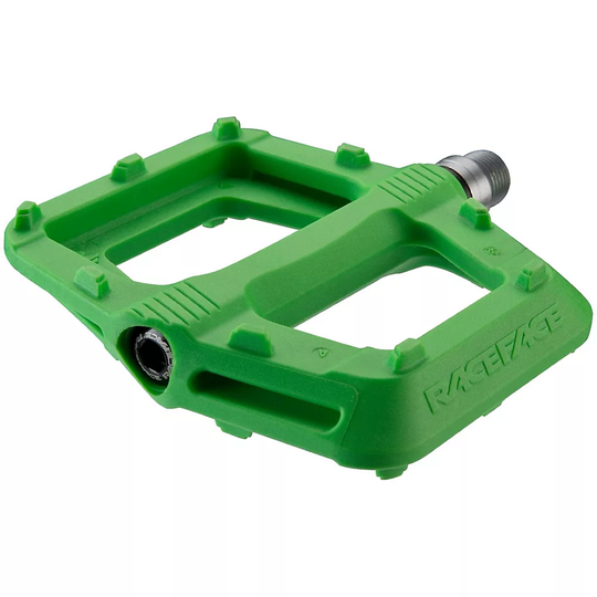Race Face Ride Mountain Bike Pedals - Green, Green