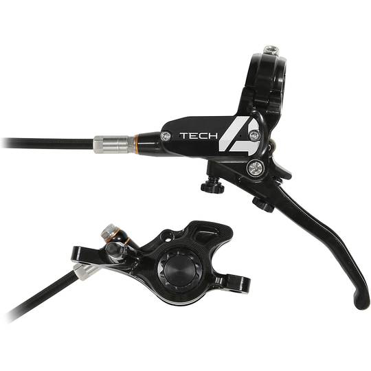 Hope Tech 4 Trial Zone No.9 Brake - No Rotor - Black - LH}, Black