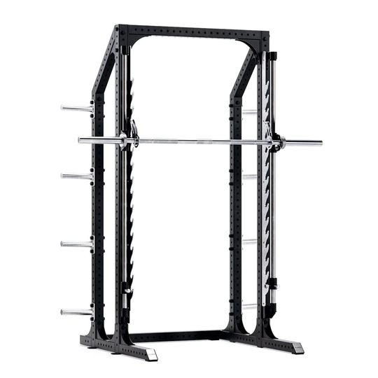 Eleiko Prestera Half Rack w Smith attachment - Black