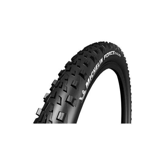 Michelin Force Enduro Gum-X TS TLR Rear MTB Tyre - Folding Bead - Black, Black