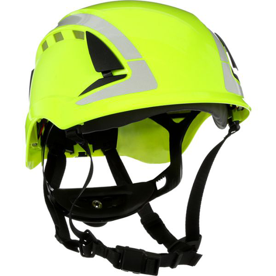3M SecureFit X5014V Suojakypärä Kaksinkertainen hyväksyntä, heijastava Hi-viz
