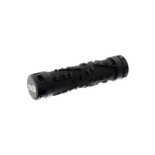ODI Yeti Hardcore Lock-On Bonus Pack Grips - 130mm} - Black, Black
