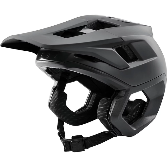 Fox Racing Dropframe Pro Helmet MTB - S} - Black, Black