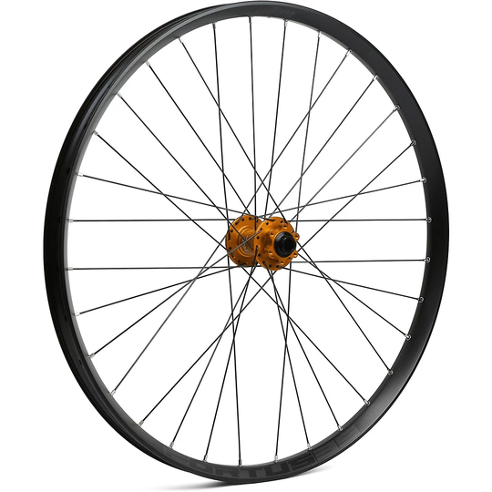 Hope Fortus 35 Mountain Bike Front Wheel - 15 x 110mm Boost - Orange, Orange
