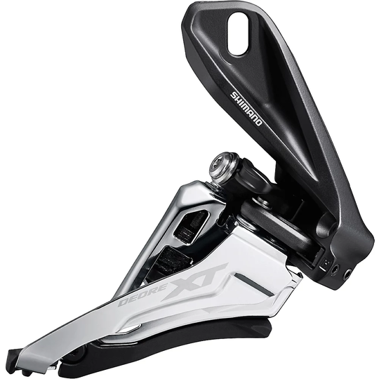 Shimano XT M8100 2x12 Speed MTB Front Derailleur - Black 2 - Direct Mount}, Black 2