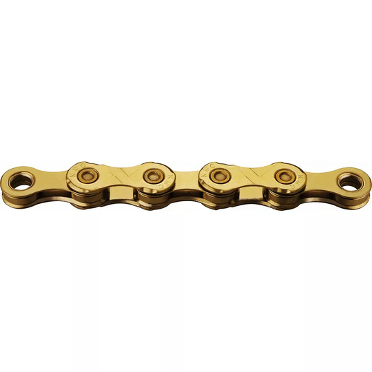 KMC X12 12 Speed Chain - 126 Links} - Gold Ti-N, Gold Ti-N