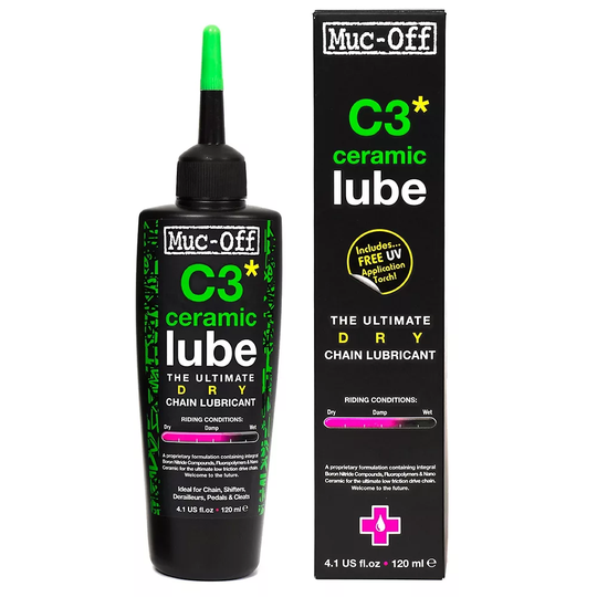 Muc-Off C3 Dry Ceramic Chain Lube (120ml) - 120ml}