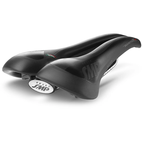 Selle SMP Well M1 Gel Bike Saddle - 163mm Wide - Black, Black