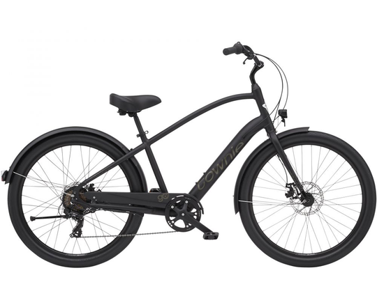 Electra Townie Go! 7D EQ Step-Over - Matte Black (One Size)