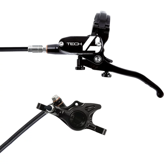 Hope Tech 4 X2 Brake - No Rotor - 1700mm - Black, Black