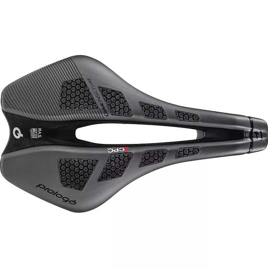 PROLOGO Dimension CPC Bike Saddle (Tirox Rails) - 143mm Wide - Hard Black, Hard Black