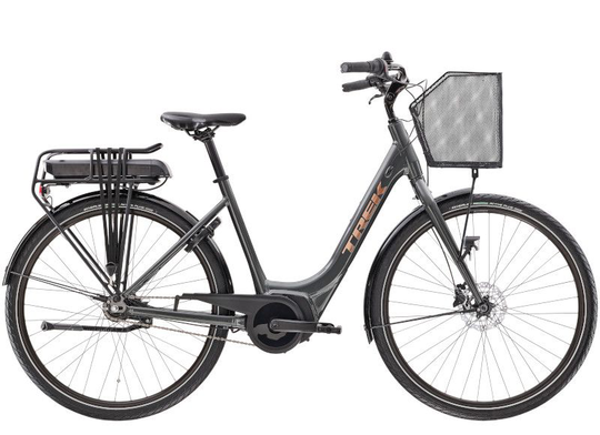 Trek District+ 1C Lowstep 500Wh 2023 - Lithium Grey S
