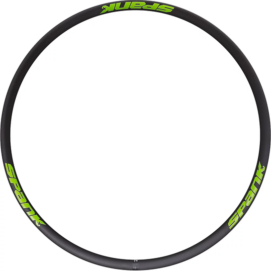 Spank Spike Race 33 Bead Bite MTB Rim - 32 Holes - Black - Green, Black - Green