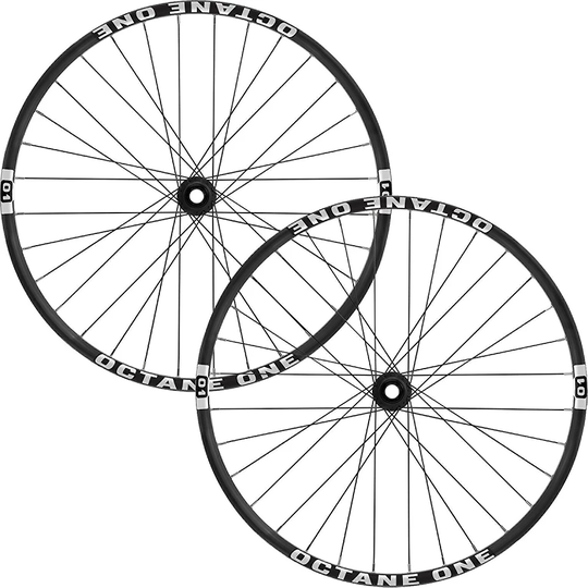 Octane One Solar Trail Mountain Bike Wheelset - Black - Non-Boost}, Black