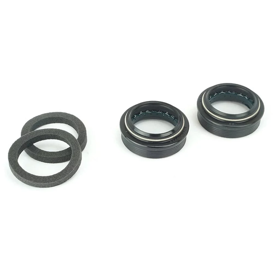 Manitou Low Friction Dust Seal Kit-32mm - Black, Black