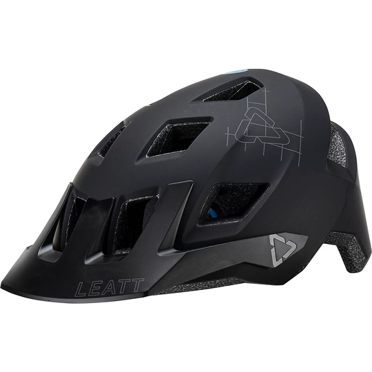 Leatt MTB All Mountain 1.0 Helmet 2023 - M} - Stealth, Stealth