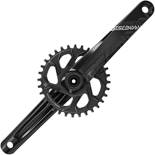 Truvativ Descendant MTB Crankset - GXP - Black - 36t}, Black