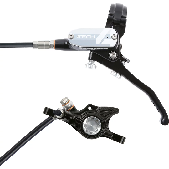 Hope Tech 4 X2 Brake - No Rotor - 1700mm - Silver, Silver