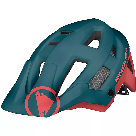Endura SingleTrack Helmet SS22 - S/M} - Spruce Green, Spruce Green
