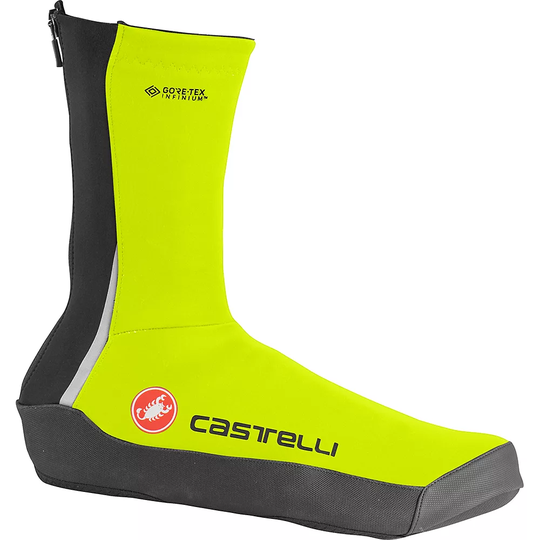 Castelli Intenso UL Shoecovers Overshoes - L} - Electric Lime, Electric Lime