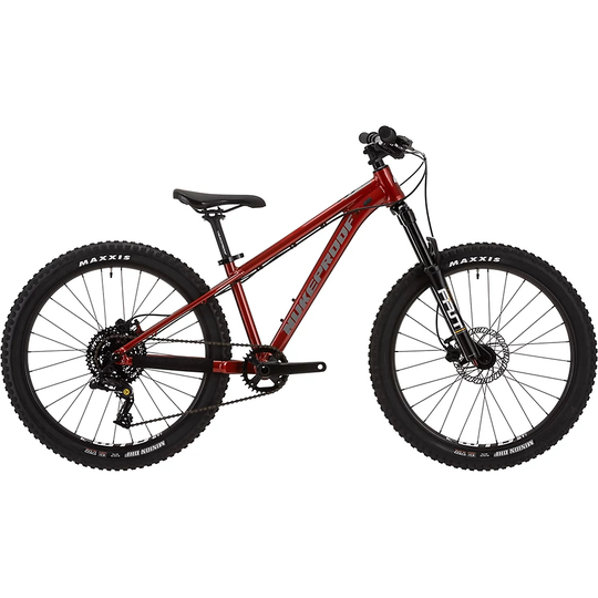 Nukeproof Cub-Scout 24 Sport Mountain Bike - Rosso Red - 24"}, Rosso Red