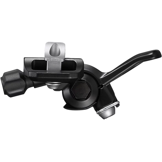 Shimano MT500 Adjustable Dropper Seatpost Lever - Black - Band On Left}, Black