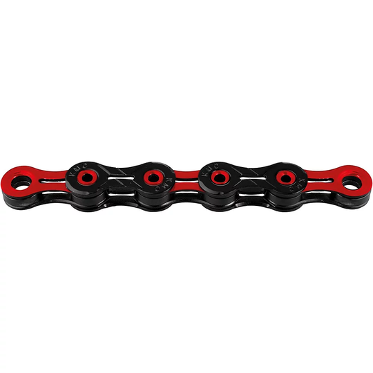KMC DLC10 10 Speed Chain - Black-Red, Black-Red