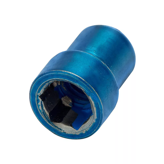 Sixpack Racing Millenium 2.0 Flat MTB Pedal Axle Nut - Blue, Blue