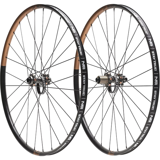 NS Bikes Enigma Lite Boost Wheelset - Black-Oil Rub - 29"}, Black-Oil Rub