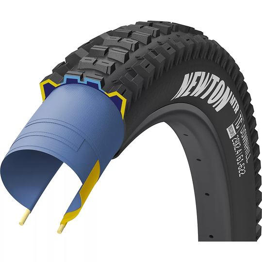 Goodyear Newton MTR Downhill Tubeless Tyre - Black - 27.5" (650b)}, Black