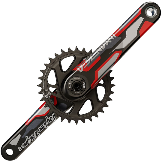 Truvativ Descendant TLD CoLab 12sp MTB Chainset - Red - Direct Mount, Red