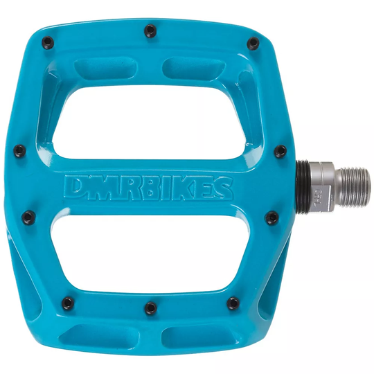 DMR V12 Flat MTB Pedals - Blue, Blue