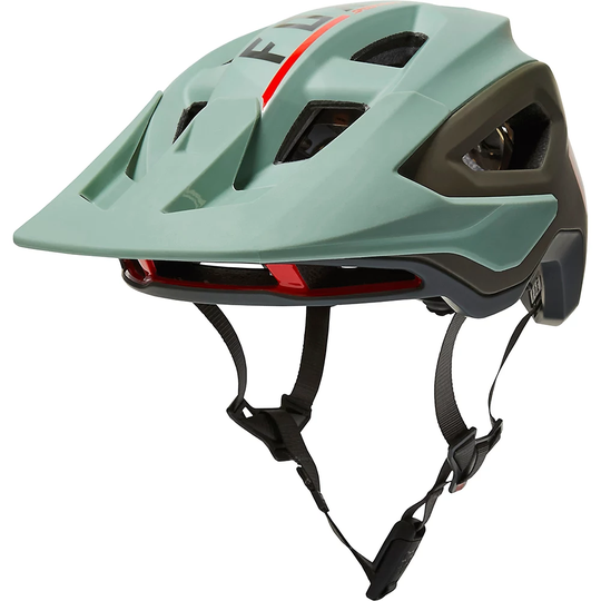 Fox Racing Speedframe Pro MTB Helmet (MIPS) - S} - Dvide Eucalyptus, Dvide Eucalyptus