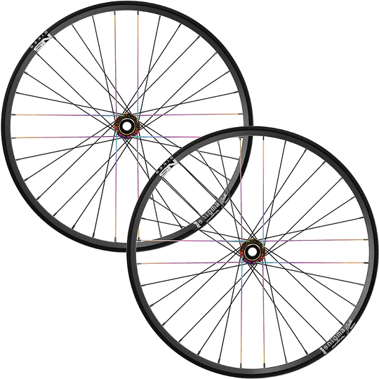 NS Bikes Enigma Rock & Roll MTB Boost Wheelset 2018 - 15mm/148x12mm - Oilslick, Oilslick