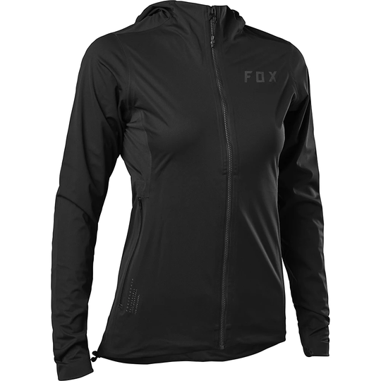 Fox Racing Women's Flexair Water Jacket AW22 - XL} - Black, Black