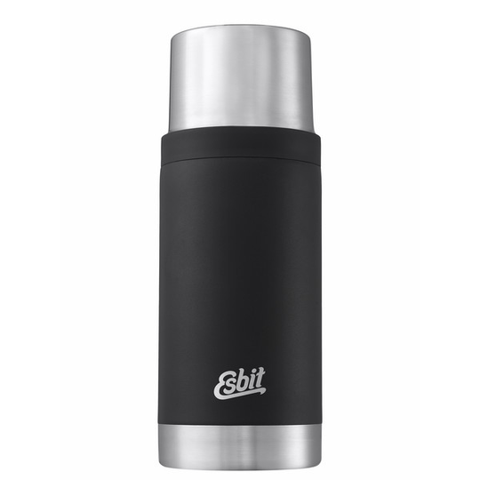Esbit Sculptor Stainless Steel Vacuum Flask - Black - 750ML