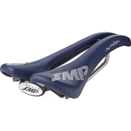Selle SMP Nymber Bike Saddle - 139mm Wide - Blue, Blue