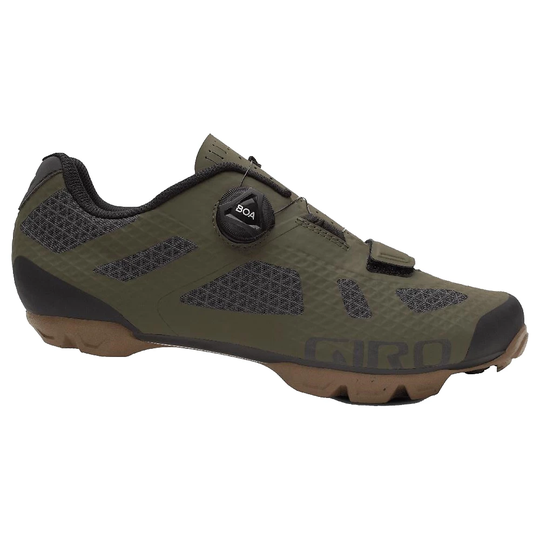 Giro Rincon Off Road Shoes - EU 48} - Olive-Gum, Olive-Gum