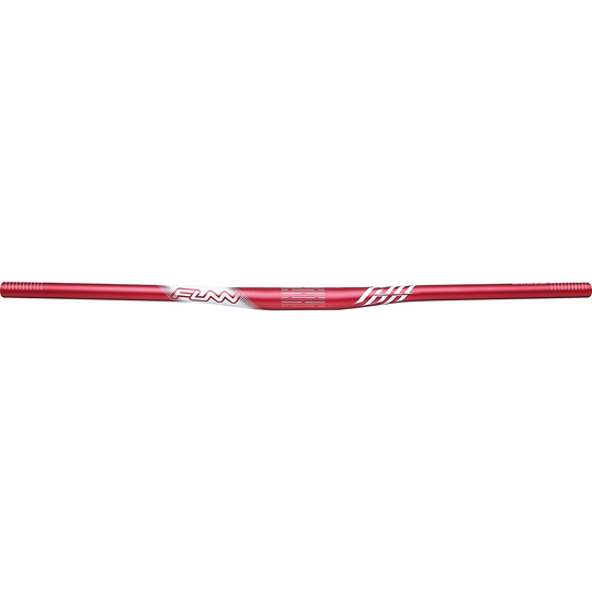 Funn Full On Riser Handlebar - Red - 31.8mm, Red