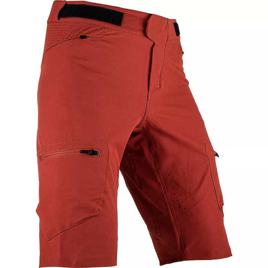 Leatt MTB AllMtn 2.0 Shorts 2023 - L} - Lava, Lava