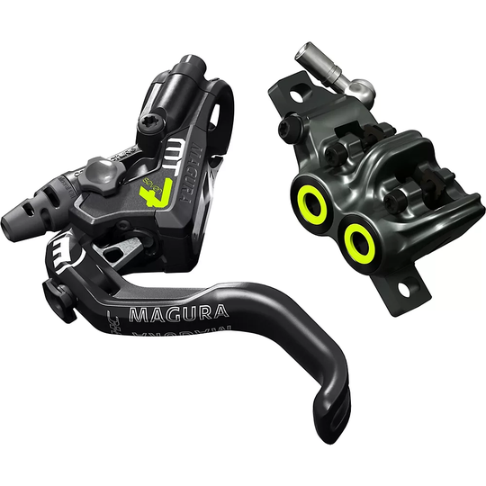 Magura MT7 Pro HC Mountain Bike Disc Brake - Single} - Black - Yellow, Black - Yellow